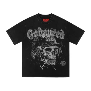 Godspeed Skull Tour 2025 T-Shirt Black