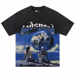 Godspeed Earth Vision T-Shirt Black
