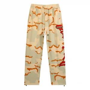 Godspeed Skeleton Camo Sweatpants Beige