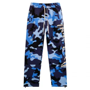 Godspeed Skeleton Camo Sweatpants Blue
